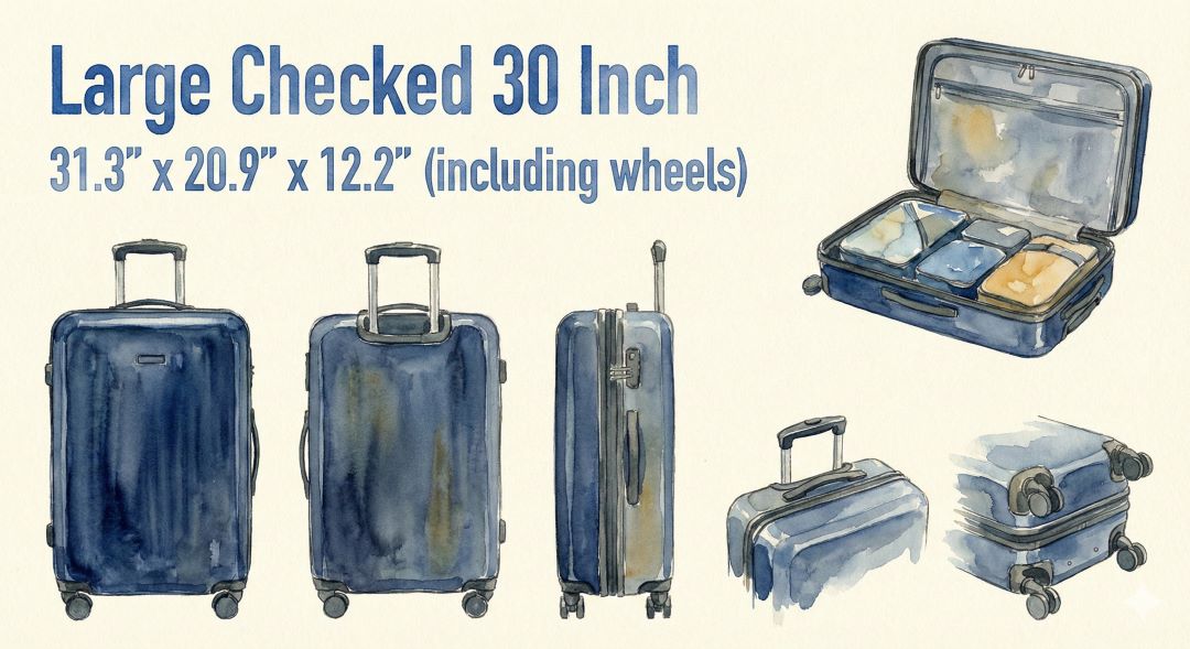 Amazon Basics 30" Hardside Spinner