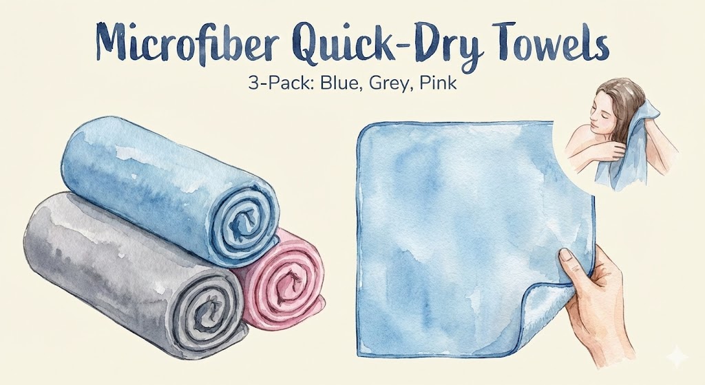 Microfiber Quick-Dry Towels